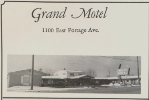 Grand Motel - Vintage Yearbook Ad (newer photo)